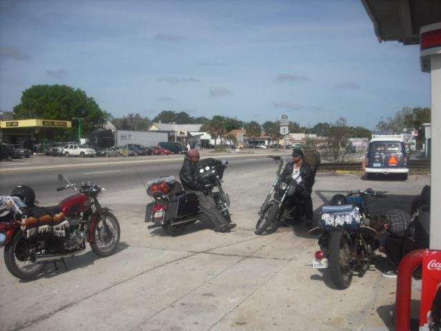 After breakfast we stopped for some gas