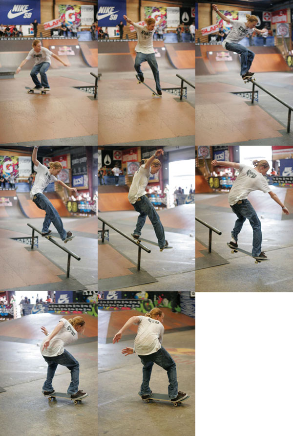 Nollie 180 switch front feeble