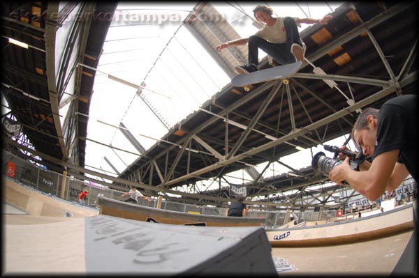 Colin Provost - frontside flip over the oriental