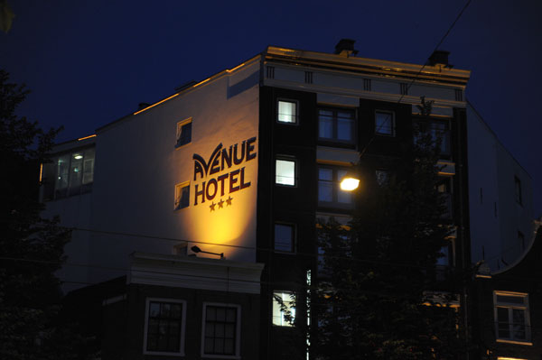 Amsterdam: The hotel.  Good night