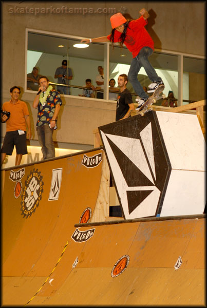 Louie Lopez did 50-50 from the deck