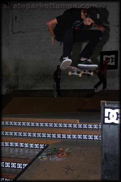DP's got some height on this kickflip