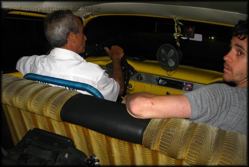 Havana Cuba Chevy Cab