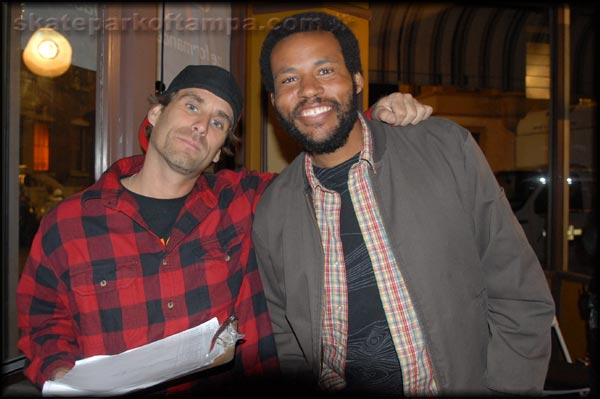 John Cardiel and Ray Barbee were guest judges