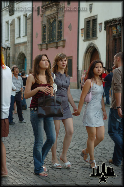 People Watching in Prague