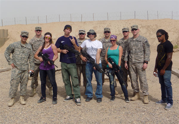 Furlong in Iraq: the crew