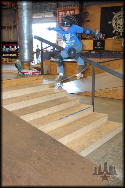 Baby rocket ollie in the 8 and Under.  Who dat?