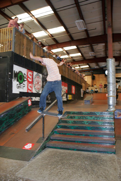 Another Who Dat? ripper. Front tailslide