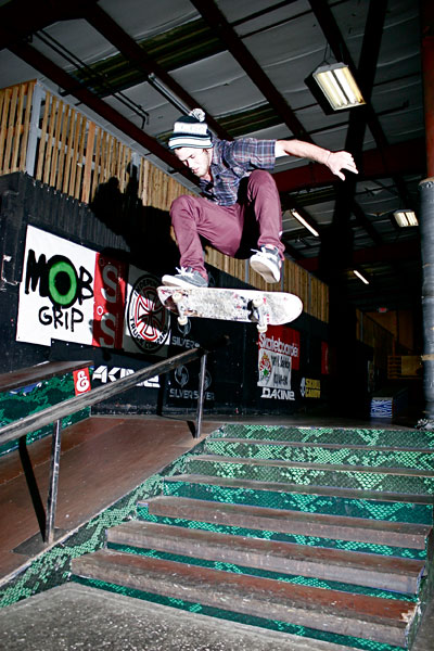 This is the frontside flip I mentioned earlier