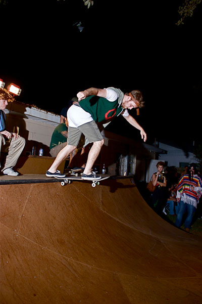 Quail Man, Pat Stiener, back tail with a hernia