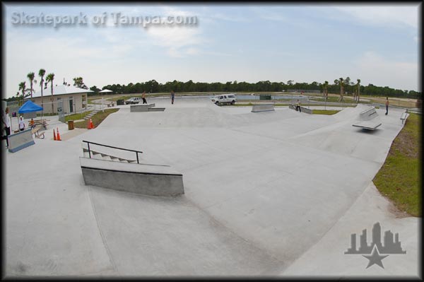 street course at Englewood Public Skate Park