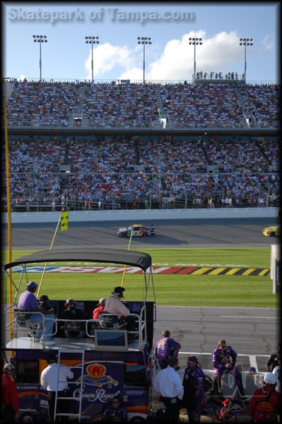 NASCAR Daytona 500 Red Bull Car