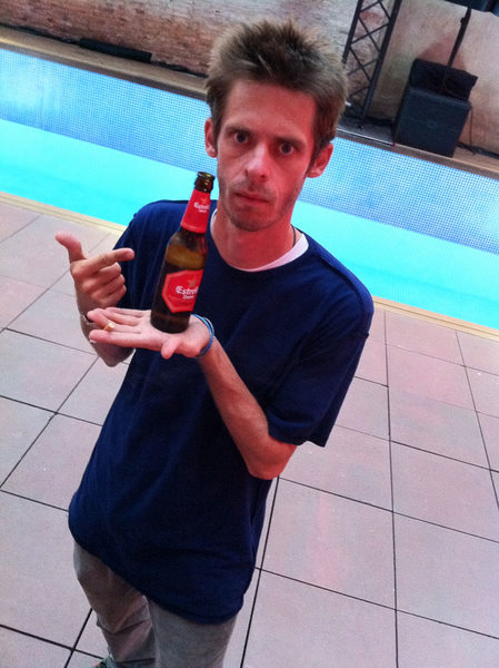 Barcelona: Chris Roberts showcasing the local brew | Skatepark of Tampa  Photo