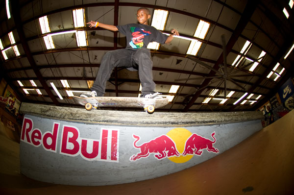 James Wright - backside 50-50 for  Red Bull ad