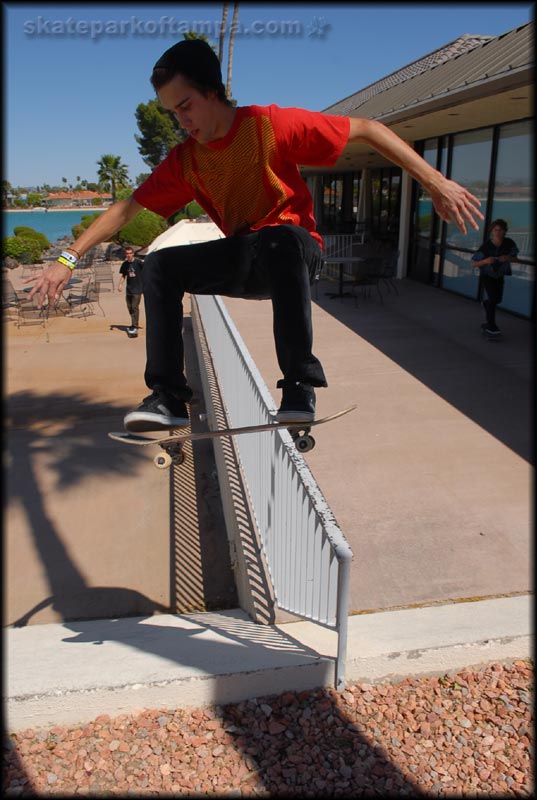 Dylan Perry - ollie over the fence
