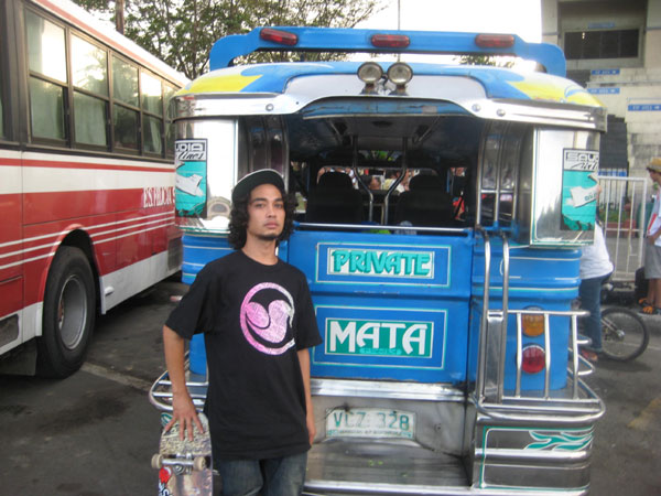DVS Phillipines Tour - Jeepney and Daniel Castillo