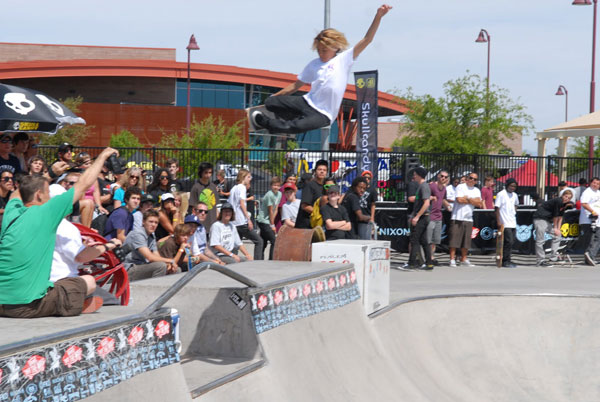 Curren Caples qualified first on Saturday