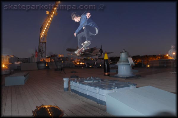 That's DMFP with the last ollie of the night