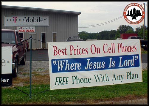 Jesus Sells Cell Phones