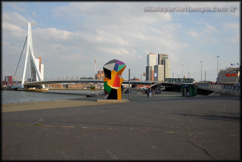 Rotterdam Skate Spot at the Bridge