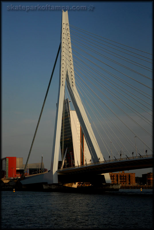 Rotterdam - Another view of the bridge