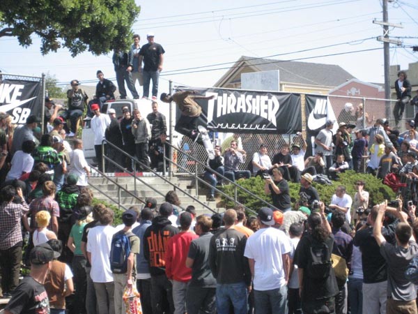 Thrasher’s Paul Revere Bust or Bail Rail Jam in SF