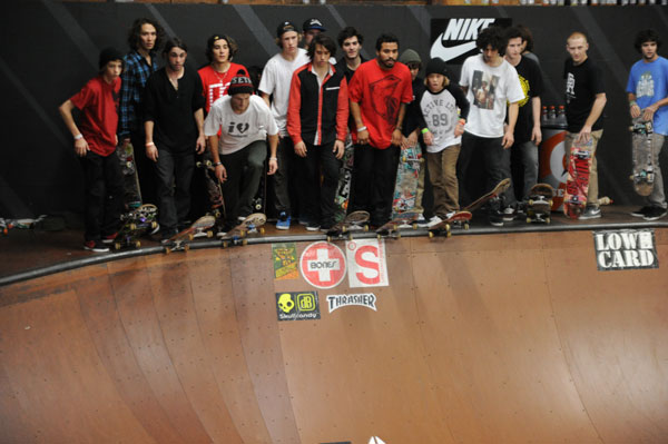 The snaking lineup for Independent Best Trick