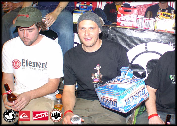 Tampa Pro 2004 Team Manager and Industry VIP Contest