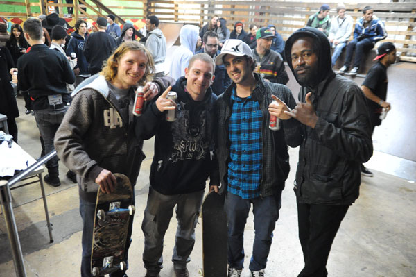 Misha Cracker and the homies from Isreal