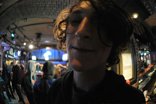 The fisheye is giving Evan Smith the Gerwer nose