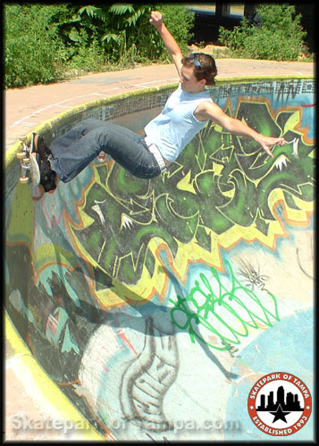 Summer LaClair at FDR Skatepark in Philly
