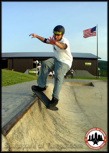 Ryan Clements at Woodward Skate Camp PA