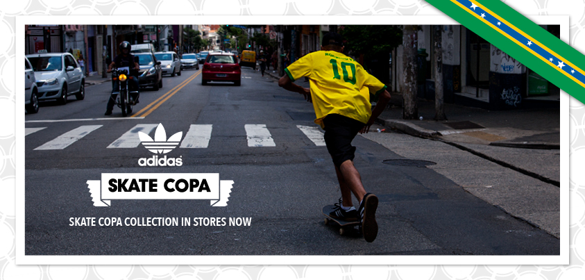 adidas Skate Copa Brazil Rodrigo Tx Jersey in stock at SPoT Skate Shop