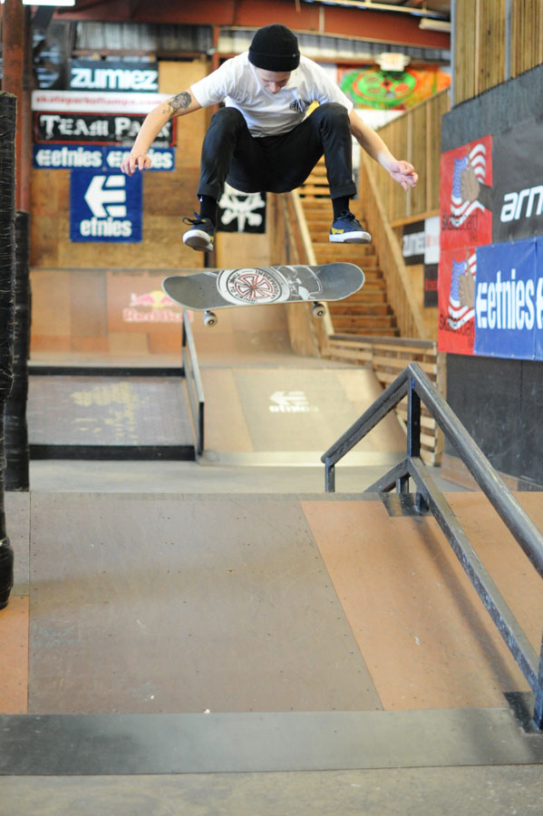 Axel Cruysberghs - frontside flip to flat | Skatepark of Tampa Photo