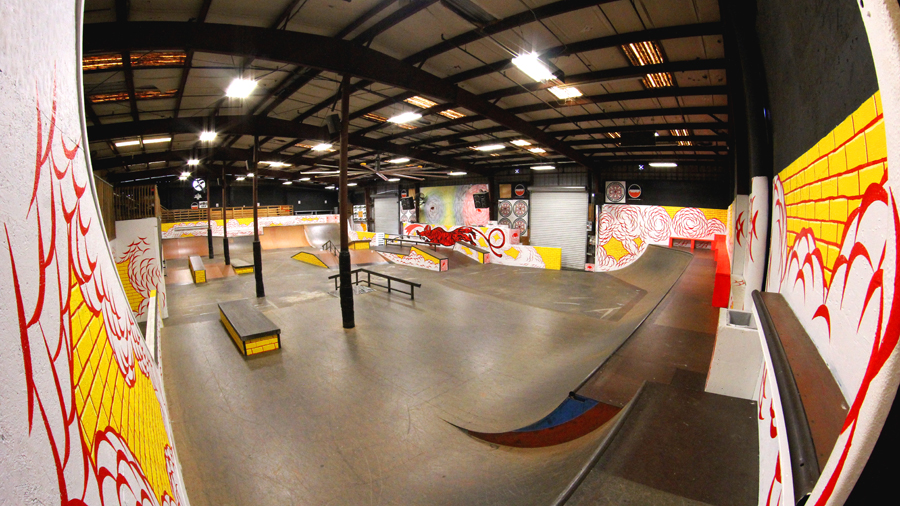 Skatepark of Tampa: A crusty little warehouse in Tampa