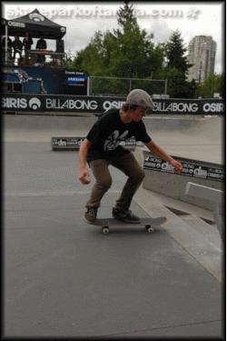 Matt Berger - big spin front board