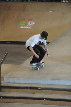 Alec Majerus - nollie big spin back lip | Skatepark of Tampa Photo