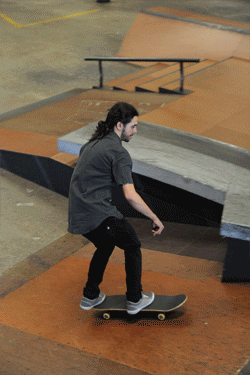 Porpe's new move is a front board