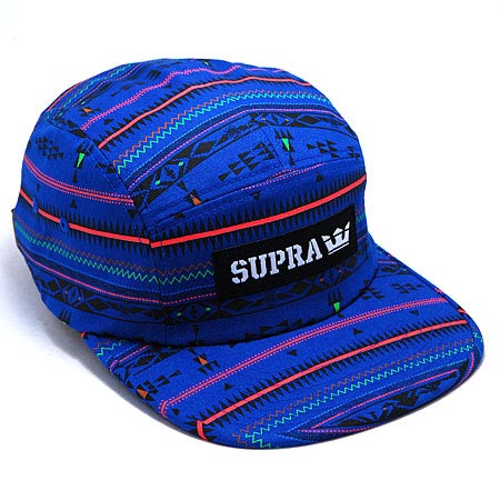 Supra Mark 5-Panel Strap-Back Hat in stock at SPoT Skate Shop