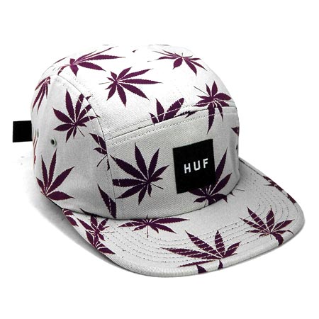 HUF Plantlife Volley 5-Panel Strap-Back Hat in stock at SPoT Skate Shop
