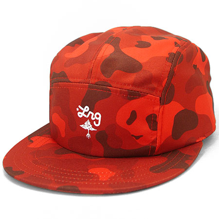 LRG Core Camo 5 Panel Strap-Back hat in stock at SPoT Skate Shop