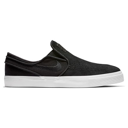 Nike Zoom Stefan Janoski Slip On Shoes, Black/ Gunsmoke/ Gum Light Brown in  stock at SPoT Skate Shop