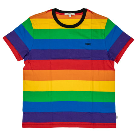 Vans Pride Stripe Boyfriend Shirt in stock at SPoT Skate Shop