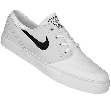 Nike Zoom Stefan Janoski Canvas Shoes, Light Base Grey/ Black/ White in  stock at SPoT Skate Shop