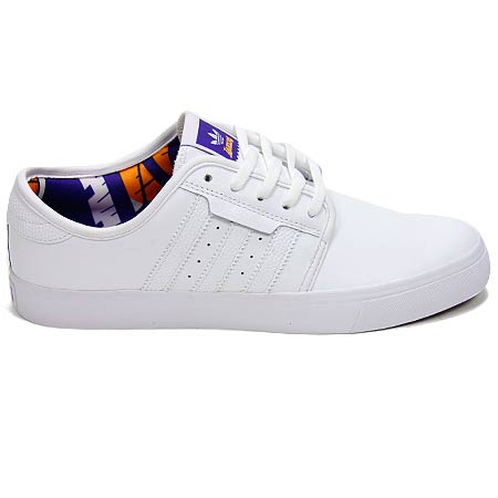 adidas Seeley NBA Shoes, Running White/ Running White/ LA Lakers in stock  at SPoT Skate Shop