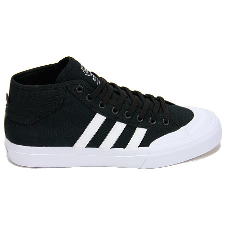 adidas Matchcourt Mid Shoes, Black/ Black/ Black in stock at SPoT Skate Shop