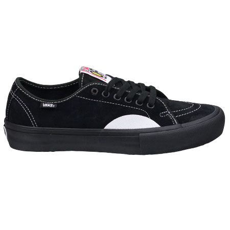 Vans AV Classic Pro Shoes, (Rubber) Black/ White in stock at SPoT Skate Shop