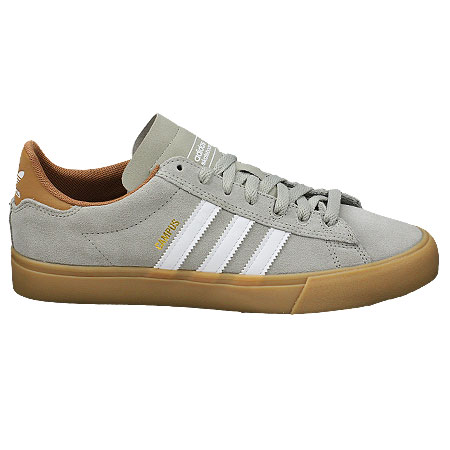 adidas Campus Vulc II Shoes, Black/ Running White/ Gum in stock at SPoT  Skate Shop