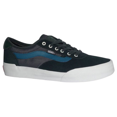 Vans Chima Ferguson Pro 2 Youth Shoes, Suede/ Canvas/ Black/ White in stock  at SPoT Skate Shop