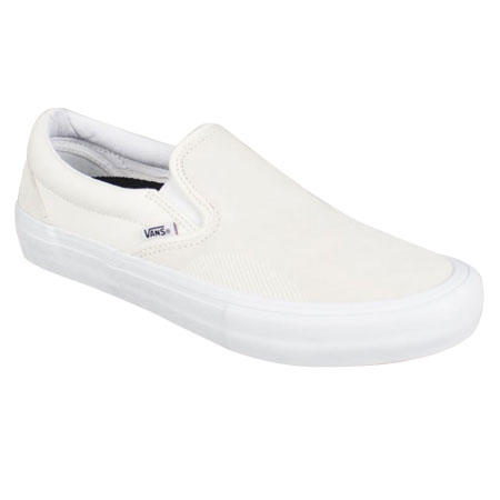 Vans Slip-On Pro Shoes, Sand/ White in stock at SPoT Skate Shop